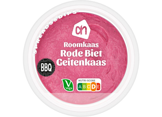 Roomkaas rode biet geitenkaas