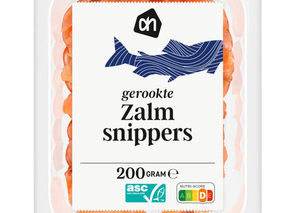 Gerookte zalmsnippers