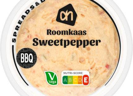 Roomkaas sweet pepper
