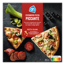 Steinofen-Pizza scharf