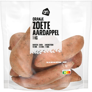 Oranje zoete aardappel