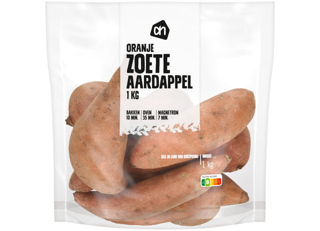 Oranje zoete aardappel