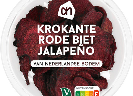 Krokante rode biet jalepeño