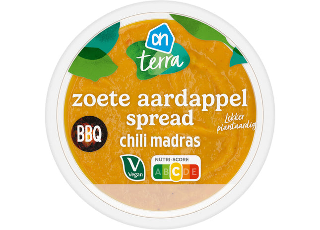 Terra Plantaardig zoete aardappelspread madras