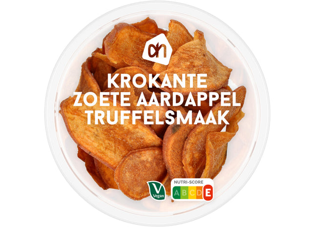Krokante zoete aardappel truffel