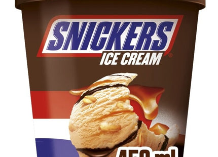 Snickers Ijs beker