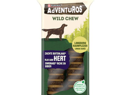 Adventuros Wild chew met hert hondensnack medium