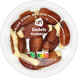 Dadels met roomkaas