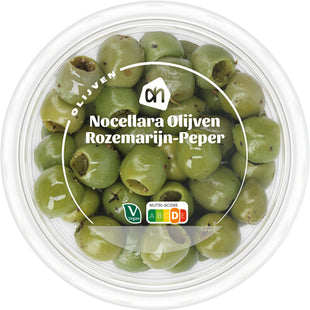 Nocellara olijven rozemarijn-peper