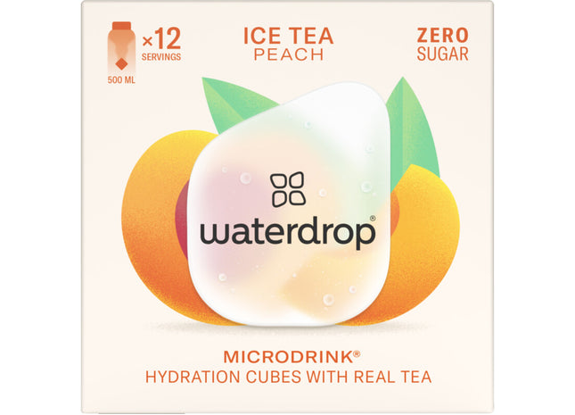 Waterdrop Ice tea peach
