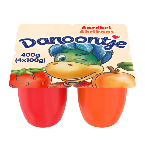 Danoontje Fruchtquark Erdbeere Aprikose