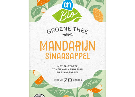 Biologisch Groene thee mandarijn sinaasappel