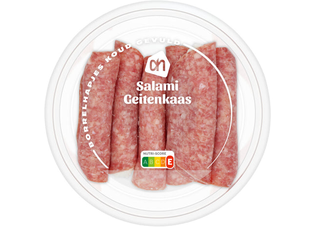 Salami met geitenkaas