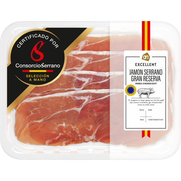 Excellent dry-cured ham grand reserve