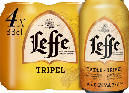 Leffe Tripel abbey beer 4-pack