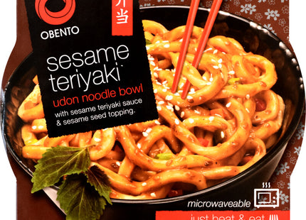 Obento Sesame teriyaki udon noodle bowl