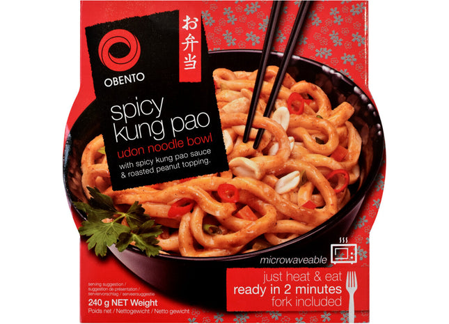 Obento Spicy kung pao udon noodle bowl