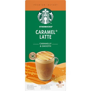 Starbucks Caramel latte instant sticks  Dutchshopper