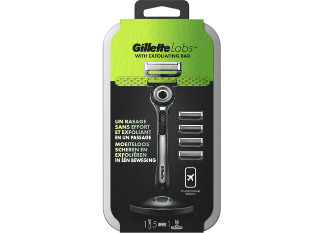 Gillette Labs razor + 5 mesjes pakket