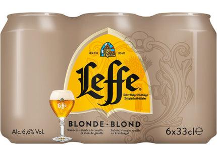 Leffe Blonde abbey beer 6-pack