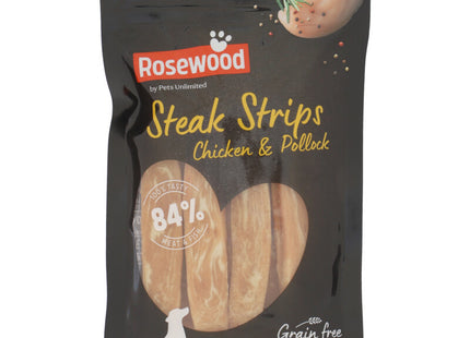 Rosewood Steak entkernt Hähnchen und Seelachs