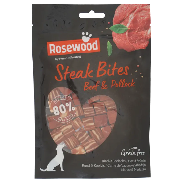 Rosewood Beef and Pollock Steak Bites