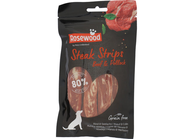 Rosewood Steak entkernt Rindfleisch und Seelachs