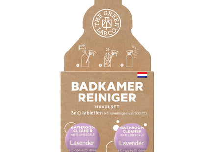 The Green Lab Co. Bathroom cleaner tablet lavender