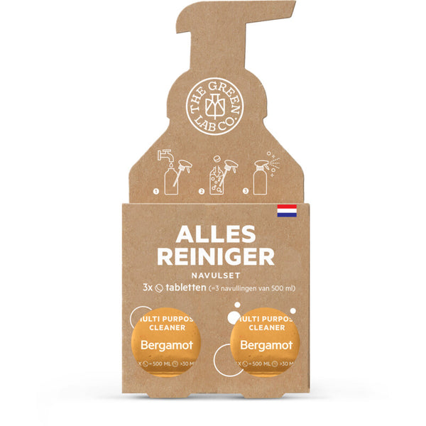 The Green Lab Co. Allesreiniger tablet bergamot