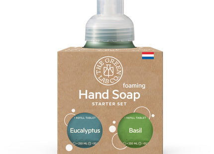The Green Lab Co. Starter set of hand soap eucalyptus basil