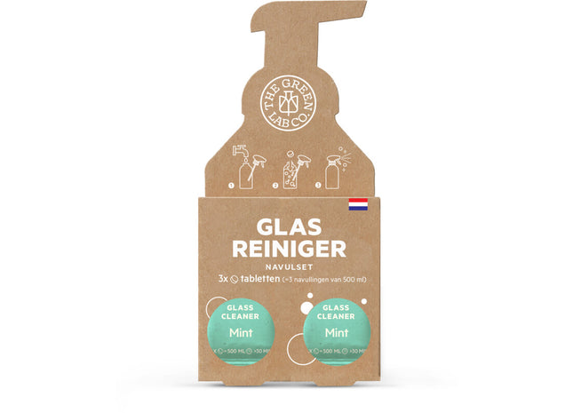 Die Green Lab Co. Glasreinigertablette Minze