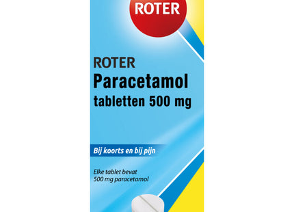 Roter Paracetamol 500 mg tabletten