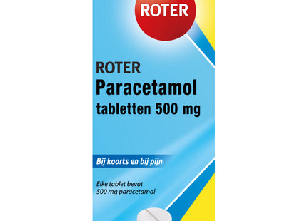 Roter Paracetamol 500mg tabletten