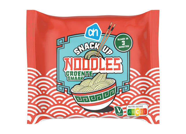 Snack up noodles groente