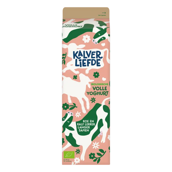 Kalverliefde Volle yoghurt