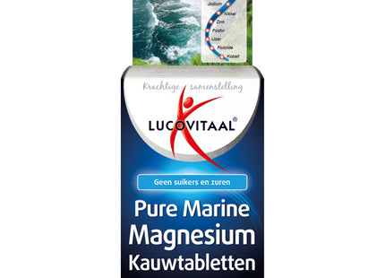 Lucovitaal Pure marine magnesium kauwtablet