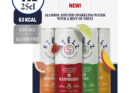 Stelz Mixpack hard seltzer 4-pack