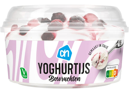 Yoghurtijs bosvruchten