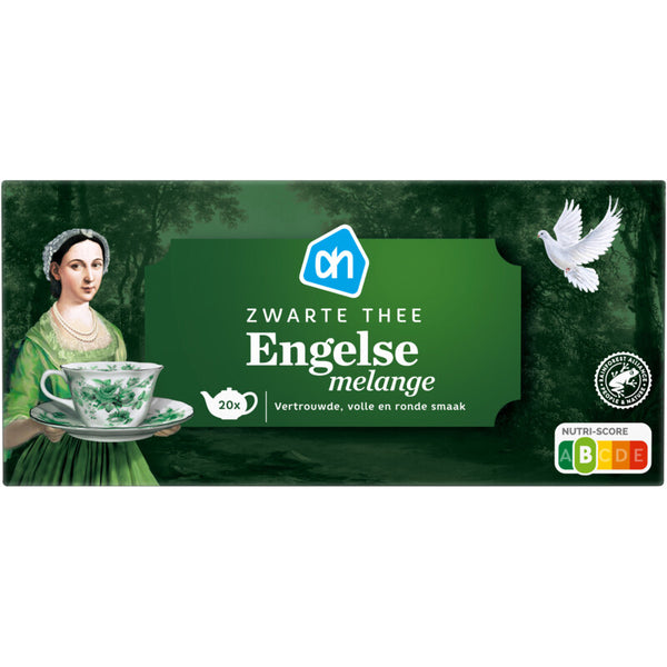 Zwarte thee Engelse melange meerkops