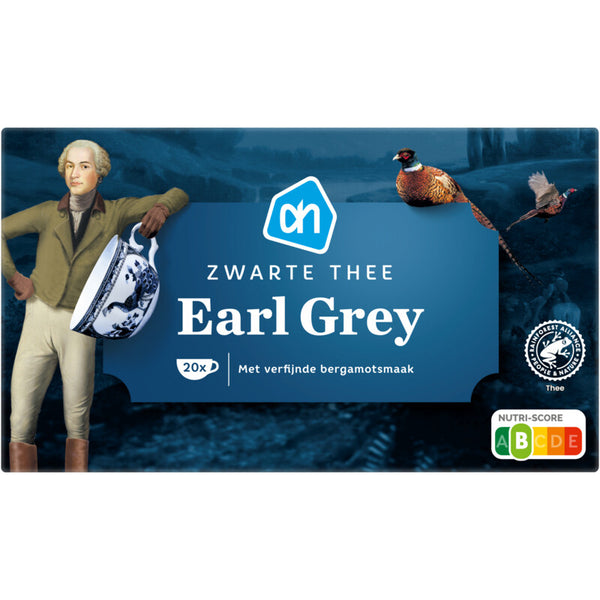 Zwarte thee earl grey