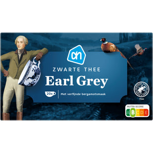 Zwarte thee earl grey