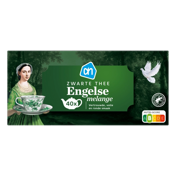 Zwarte thee Engelse melange meerkops