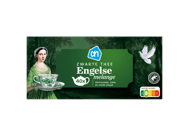 Zwarte thee Engelse melange meerkops