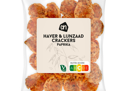 Haver & lijnzaad crackers paprika