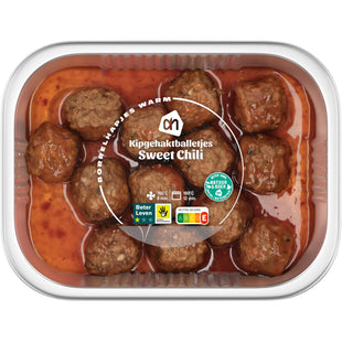 Hühnchen-Süß-Chili-Fleischbällchen