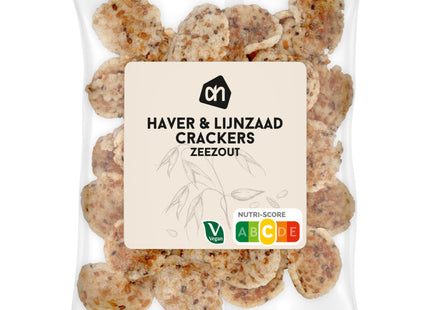 Haver & lijnzaad crackers zeezout