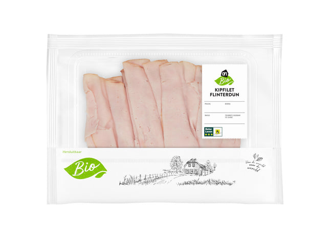 Biologisch Kipfilet flinterdun