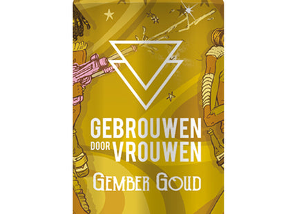 Gebrouwen door vrouw Gember goud