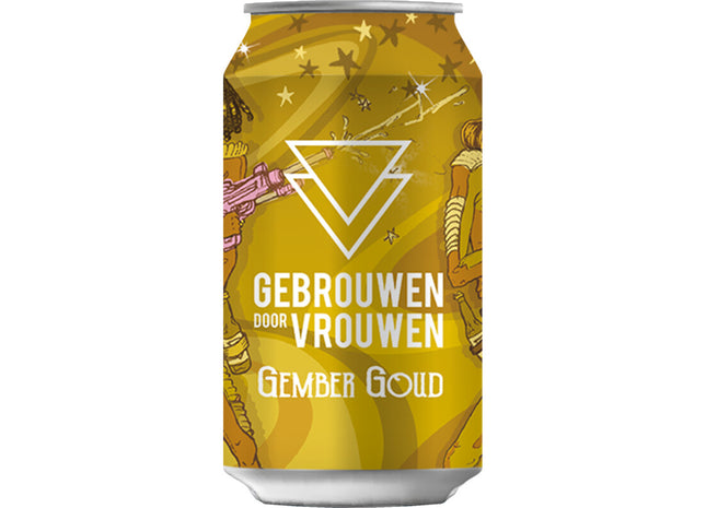 Gebrouwen door vrouw Gember goud