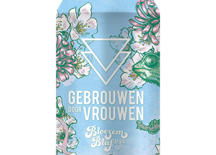 Gebrouwen door vrouw Bloesem bluf 0,5%